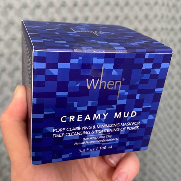 WHEN Beauty Other - WHEN Beauty Creamy Mud pore clarifying mask NIB